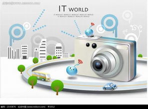 数码照相机电子产品矢量插画素材 编号2145876免费下载指南